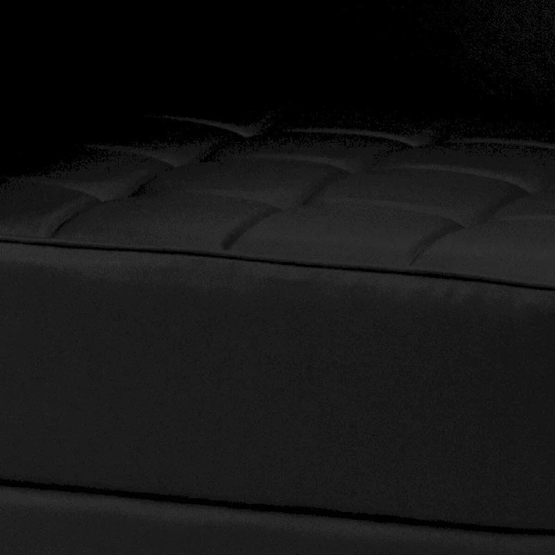 Configuration Sectionnelle Modulable 9 Pièces en LeatherSoft - Pieds en Acier Inoxydable - 140.5L x 28.75 - 140.5P x 27.5H pouces