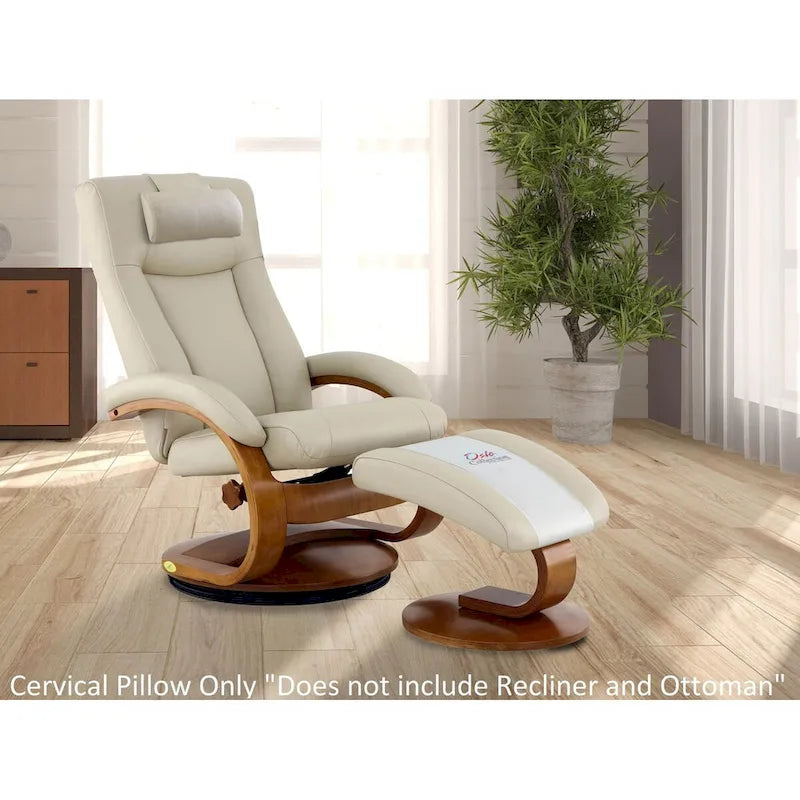 Oreiller cervical Relax-R en cuir aéré respirant