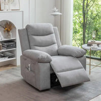 Fauteuil Inclinable Électrique GEITIN avec Fonction Massage Réglable et Système de Chauffage