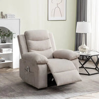 Fauteuil Inclinable Électrique GEITIN avec Fonction Massage Réglable et Système de Chauffage