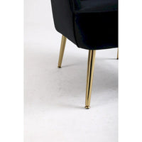Fauteuil à accoudoirs moderne mid-century pour salon et chambre