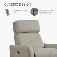 Fauteuil Inclinable d'Allaitement Pivotant à Bascule Électrique Merlin