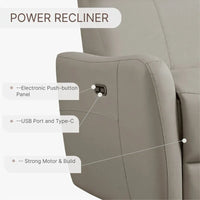 Fauteuil Inclinable d'Allaitement Pivotant à Bascule Électrique Merlin