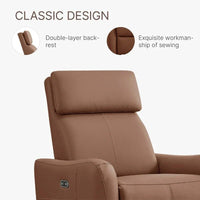 Fauteuil Inclinable d'Allaitement Pivotant à Bascule Électrique Merlin