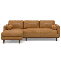WYNDENHALL Brixley Canapé Sectionnel Gauche 259 cm Milieu de Siècle
