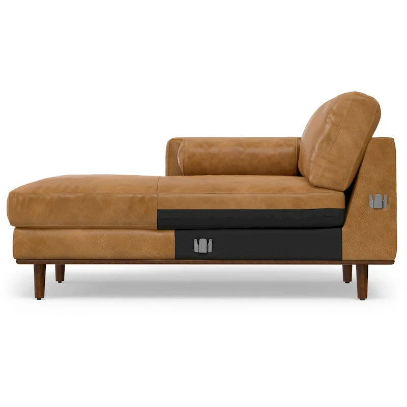 WYNDENHALL Brixley Canapé Sectionnel Gauche 259 cm Milieu de Siècle
