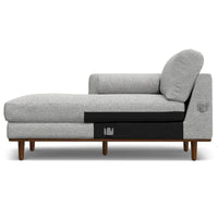 WYNDENHALL Brixley Canapé Sectionnel Gauche 259 cm Milieu de Siècle
