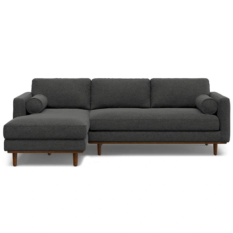 WYNDENHALL Brixley Canapé Sectionnel Gauche 259 cm Milieu de Siècle