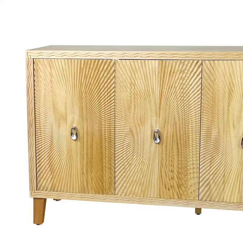 Meuble de rangement vintage à 4 portes