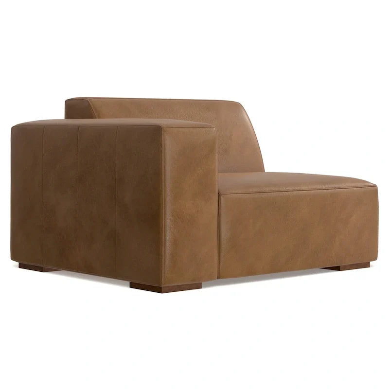 Ensemble modulaire canapé 2 places et pouf WYNDENHALL Biggs