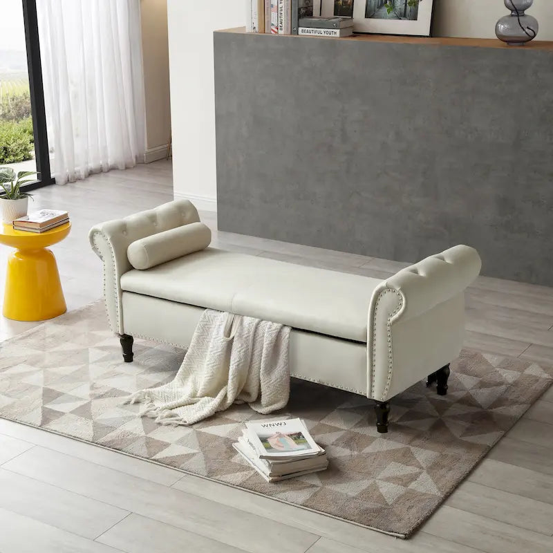 Banc de bout de lit rembourré KATA