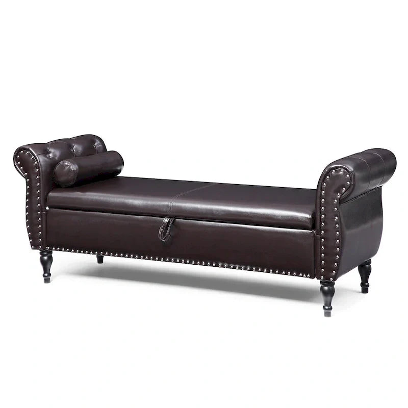 Banc de bout de lit rembourré KATA