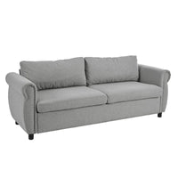 Canapé-lit 2-en-1 avec grand matelas à mémoire de forme