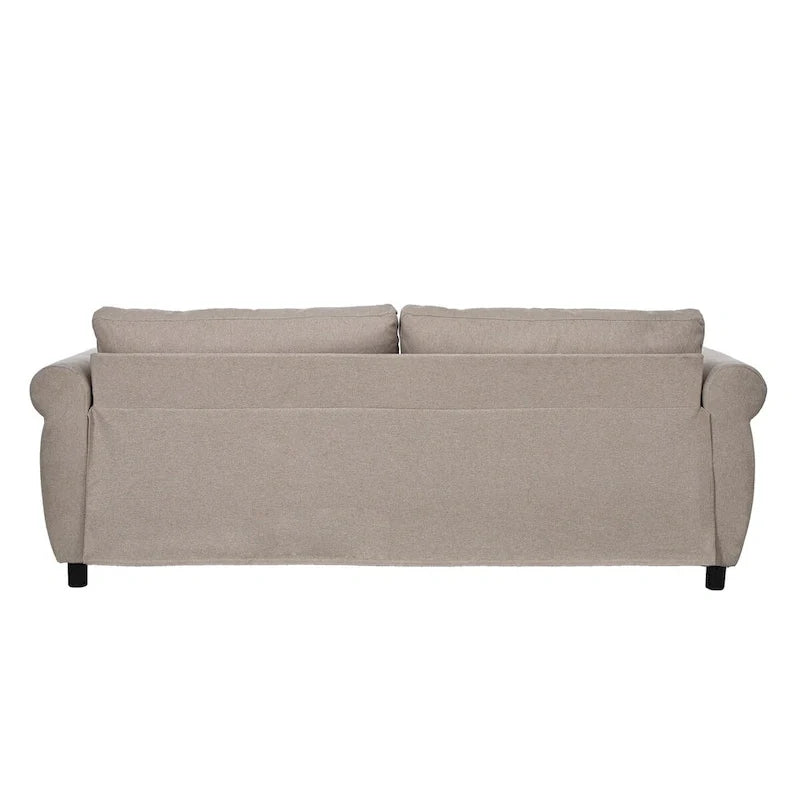 Canapé-lit 2-en-1 avec grand matelas à mémoire de forme