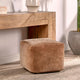 Villa by Classic Home Heirloom 18 Pouf en velours