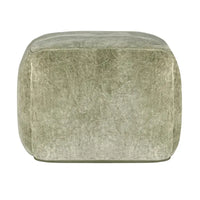 Villa by Classic Home Heirloom 18 Pouf en velours