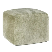 Villa by Classic Home Heirloom 18 Pouf en velours
