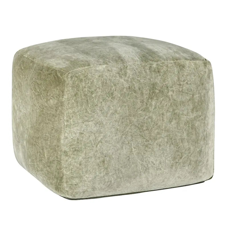 Villa by Classic Home Heirloom 18 Pouf en velours