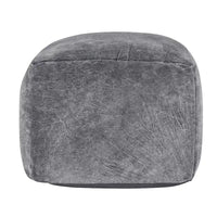 Villa by Classic Home Heirloom 18 Pouf en velours
