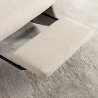 Chaise berçante inclinable moderne, fauteuil berçant confortable pour chambre de bébé avec repose-pieds, fauteuil de lecture d'appoint, fauteuil de détente rembourré