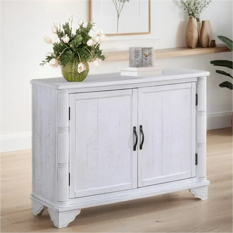 Table basse de salon rétro en bois avec étagère de rangement réglable de 40 po