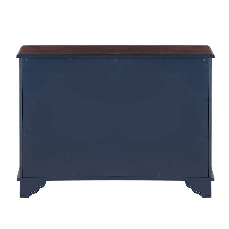 Table basse de salon rétro en bois avec étagère de rangement réglable de 40 po