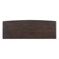 Table basse de salon rétro en bois avec étagère de rangement réglable de 40 po