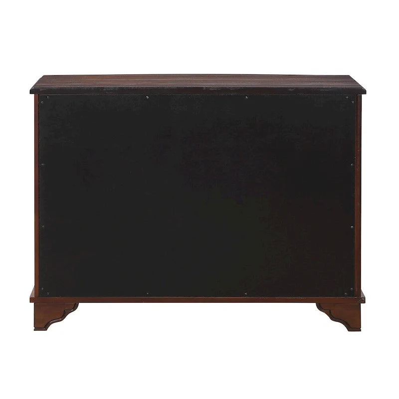 Table basse de salon rétro en bois avec étagère de rangement réglable de 40 po