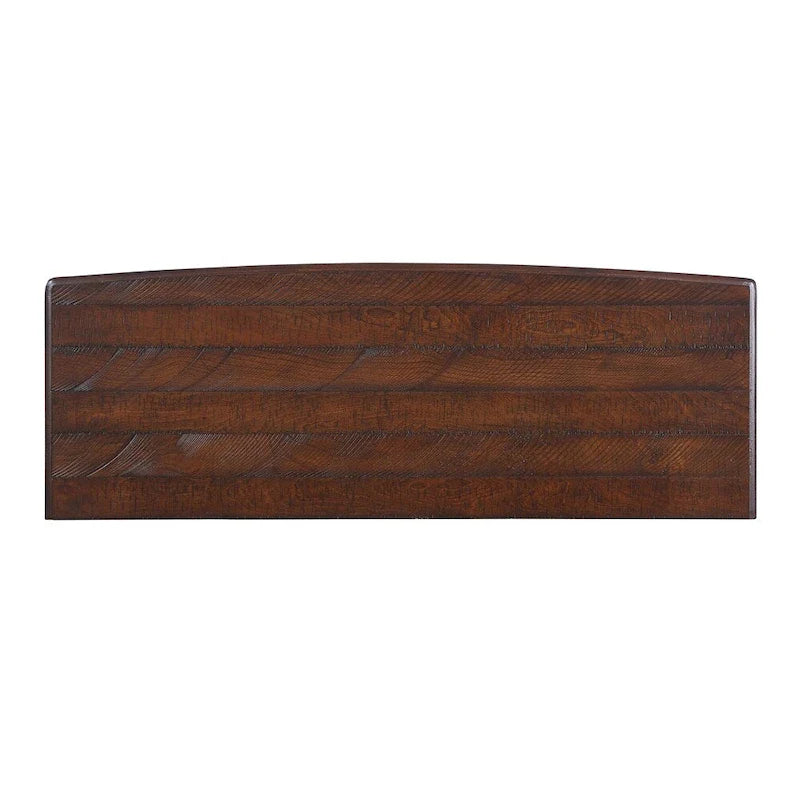 Table basse de salon rétro en bois avec étagère de rangement réglable de 40 po