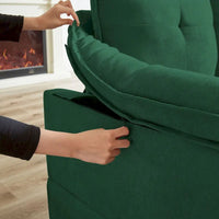 Canapé sectionnel en forme de L avec assises moelleuses façon nuage - 82.28 pouces - parfait pour le salon