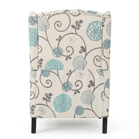 Fauteuils inclinables en tissu traditionnel avec bordure cloutée par Christopher Knight Home