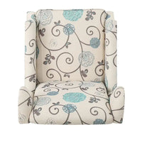 Fauteuils inclinables en tissu traditionnel avec bordure cloutée par Christopher Knight Home