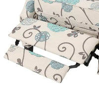 Fauteuils inclinables en tissu traditionnel avec bordure cloutée par Christopher Knight Home