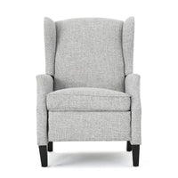 Fauteuils inclinables en tissu traditionnel avec bordure cloutée par Christopher Knight Home