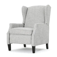 Fauteuils inclinables en tissu traditionnel avec bordure cloutée par Christopher Knight Home