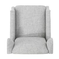 Fauteuils inclinables en tissu traditionnel avec bordure cloutée par Christopher Knight Home