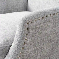 Fauteuils inclinables en tissu traditionnel avec bordure cloutée par Christopher Knight Home