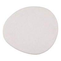 Table basse en terrazzo Rowan Concrete, blanche
