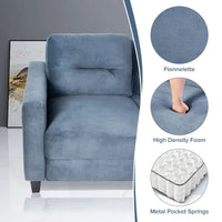 Canapés Sectionnels Confortables pour Salon/Chambre/Bureau/Petit Espace