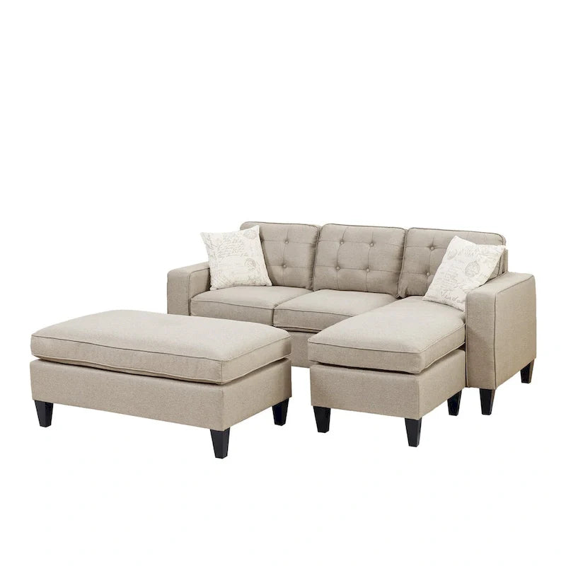 Ensemble sectionnel 3 pièces Poundex