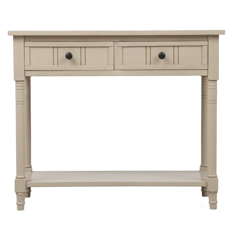Console série Daisy avec 2 tiroirs et étagère inférieure