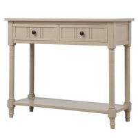 Console série Daisy avec 2 tiroirs et étagère inférieure