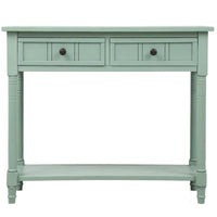 Console série Daisy avec 2 tiroirs et étagère inférieure