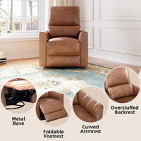 Fauteuil inclinable pivotant et coulissant