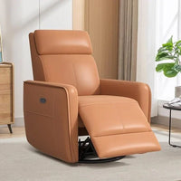 Fauteuil inclinable pivotant à bascule électrique 32.3 de large avec ports USB