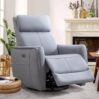 Fauteuil inclinable pivotant à bascule électrique 32.3 de large avec ports USB