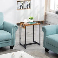 Tables de chevet (lot de 2) avec station de charge