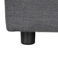 Canapé Sectionnel Modulable Forme L 92.9 pouces de large avec Coussins et 3 Oreillers