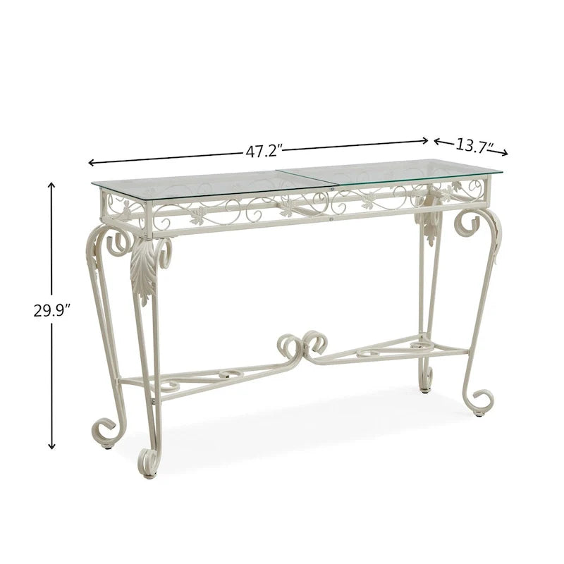 Tables console pour entrée, table de couloir robuste avec rangement