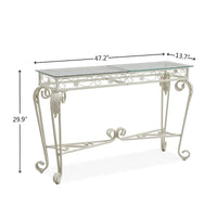 Tables console pour entrée, table de couloir robuste avec rangement